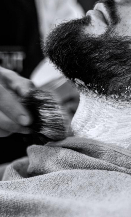 Photo shaver process